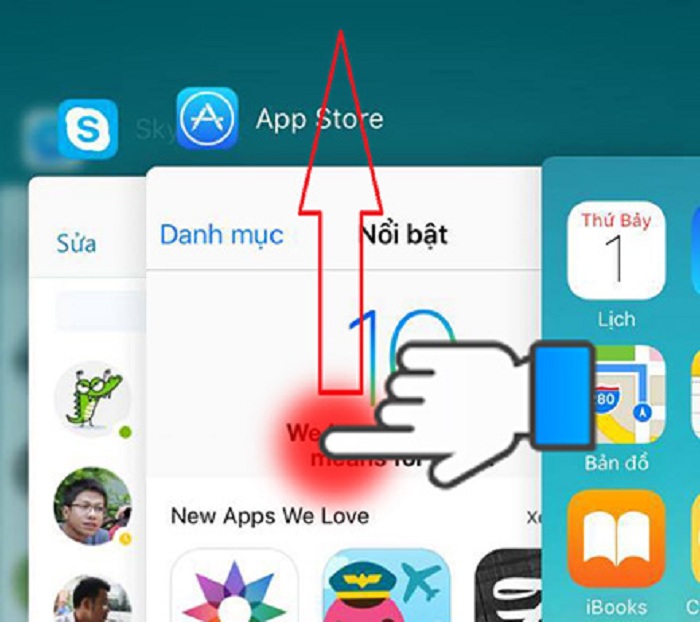 Ứng dụng luôn chạy
