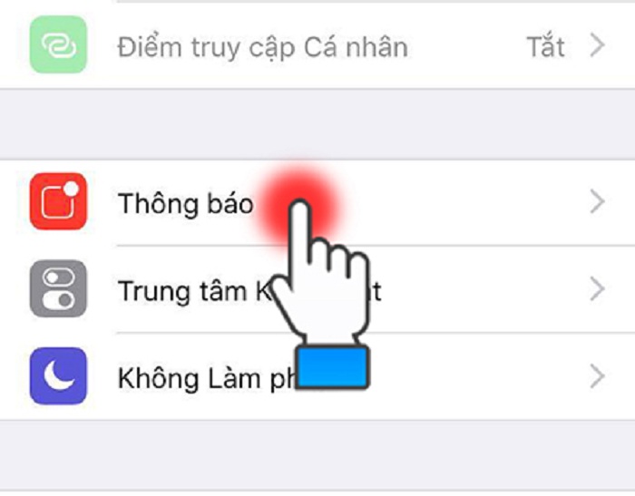 Quá nhiều thông báo