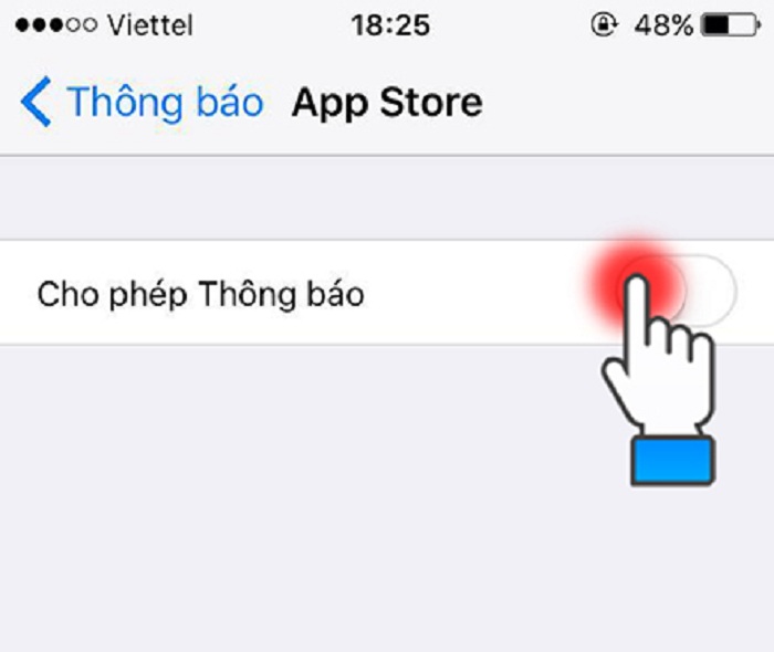 Quá nhiều thông báo