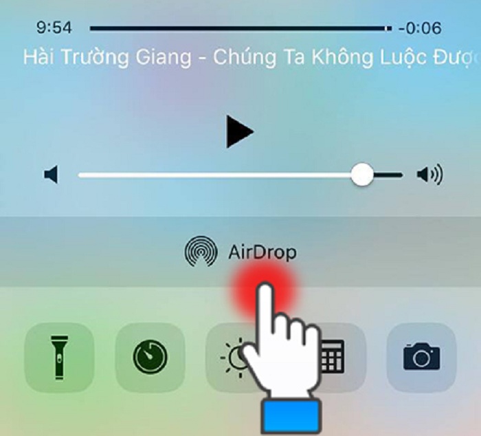 Tính năng Air Drop
