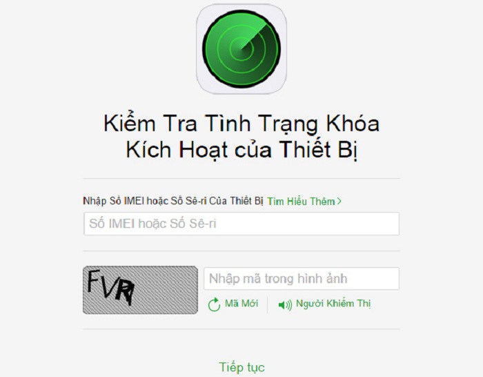  Kiểm tra iCloud 