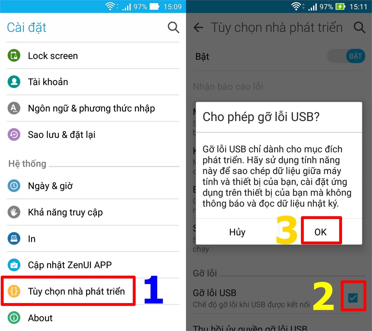 khôi phục lại tin nhắn đã xóa trên Android 4