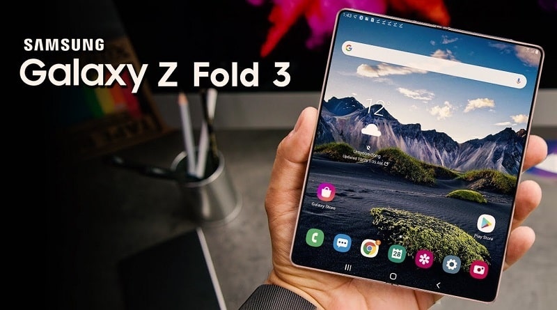 Trên tay Galaxy Z Fold 3