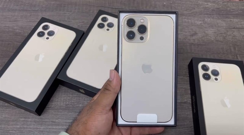 iPhone 13 Pro Max màu vàng gold