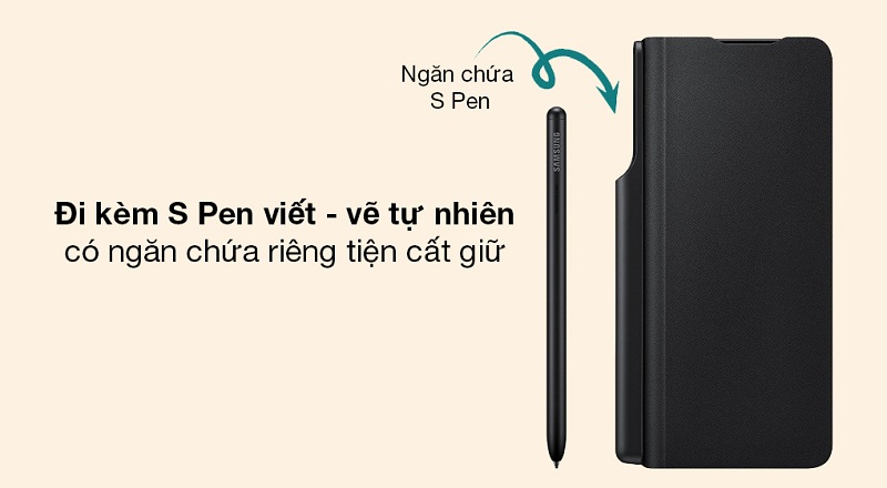 mua bao Da Kèm Bút S-Pen Vuaboss đến từ Dubai Z Fold 3 5G