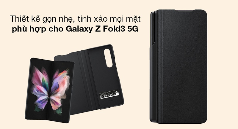 Vuaboss liên minh giải trí 1 thế giới Bao Da Kèm Bút S-Pen Vuaboss đến từ Dubai Z Fold 3 5G