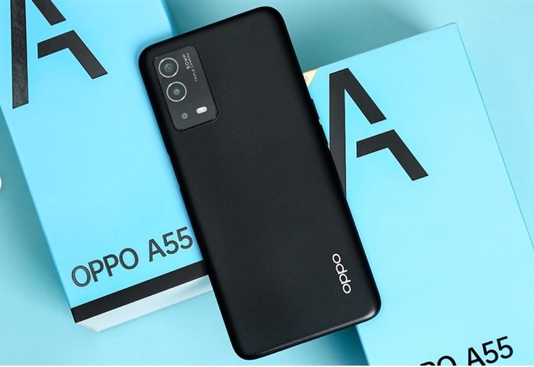 OPPO A55 màu đen