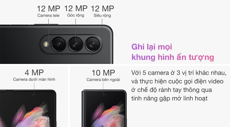 camera Galaxy Z Fold 3 5G