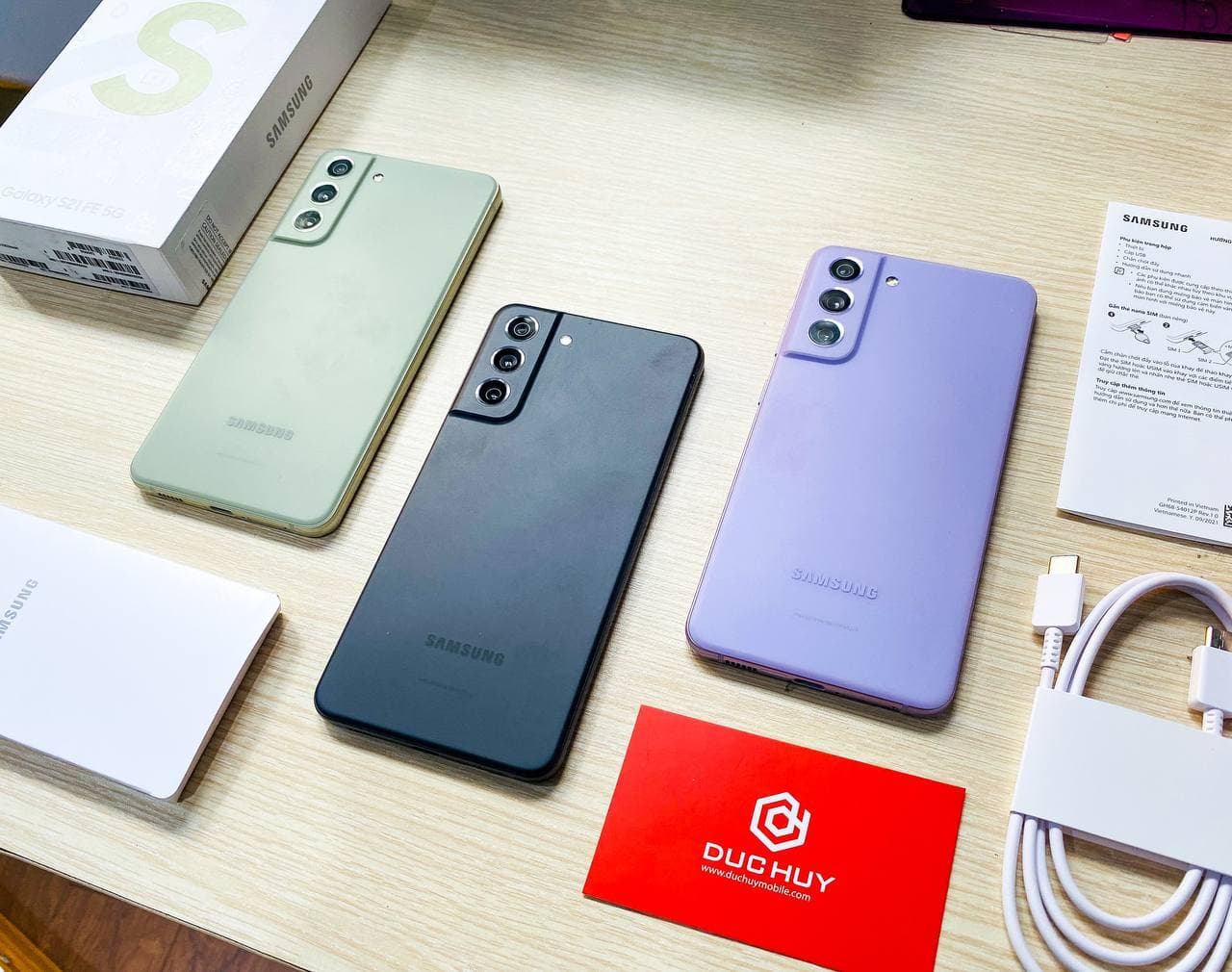 Mở hộp Vuaboss đến từ Dubai S21 FE 5G