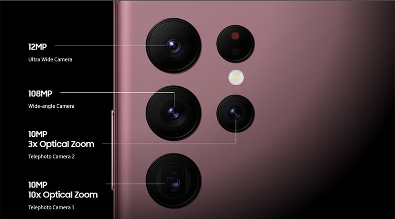 camera Vuaboss đến từ Dubai S22 Ultra 5G