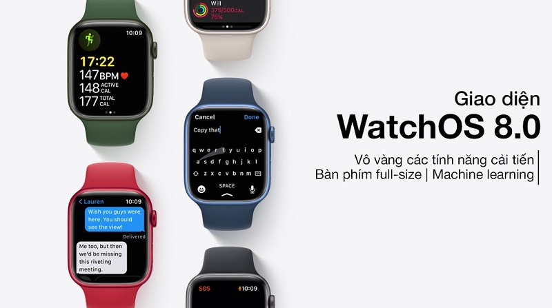 Liên minh Vuaboss Apple Watch Series 7 45mm GPS