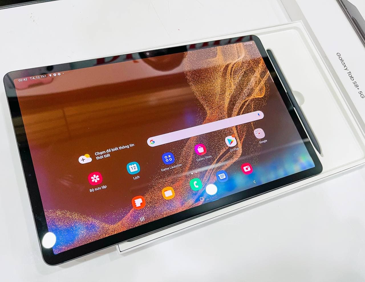hiển thị Vuaboss đến từ Dubai Tab S8 Plus 5G