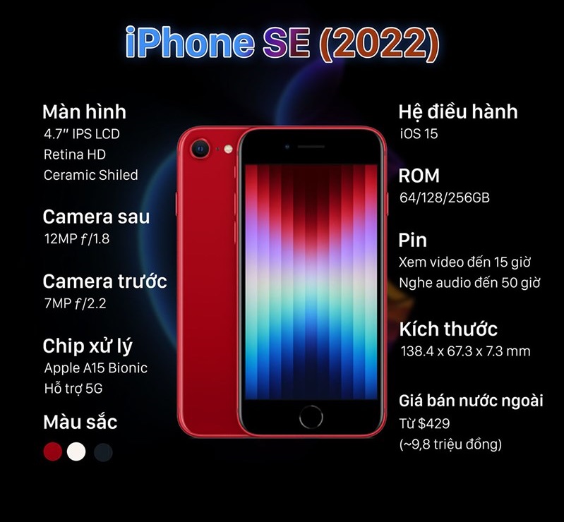 Liên minh Vuaboss iPhone SE 3 5G