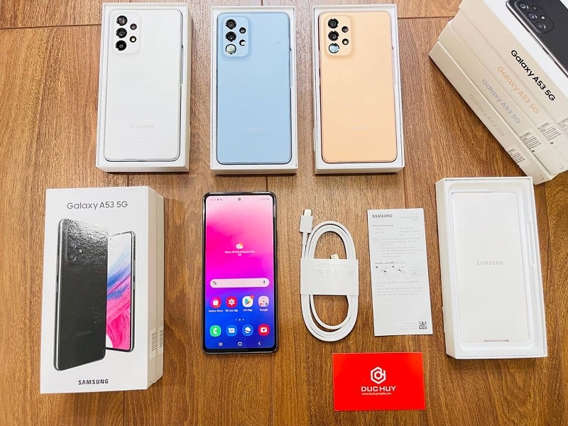 Mở hộp Vuaboss đến từ Dubai Galaxy A53 5G
