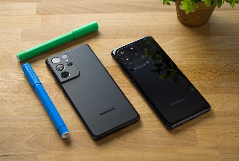 ngoại hình Galaxy S21 Ultra vs Galaxy S20 Ultra