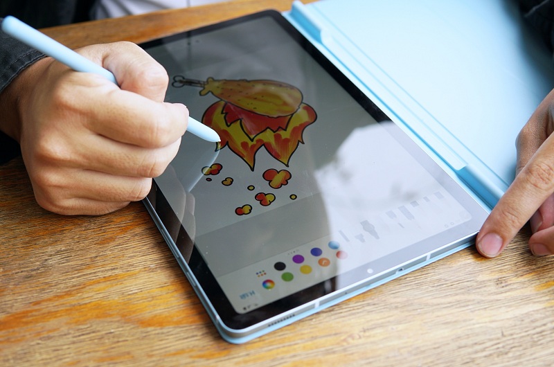 s-pen trên Galaxy Tab S6 Lite