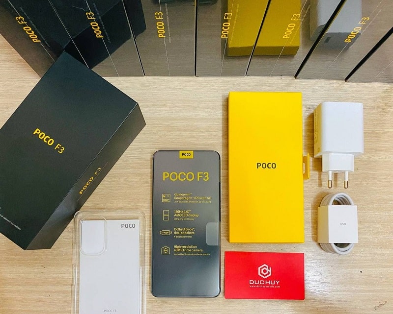 đập hộp Xiaomi Poco F3