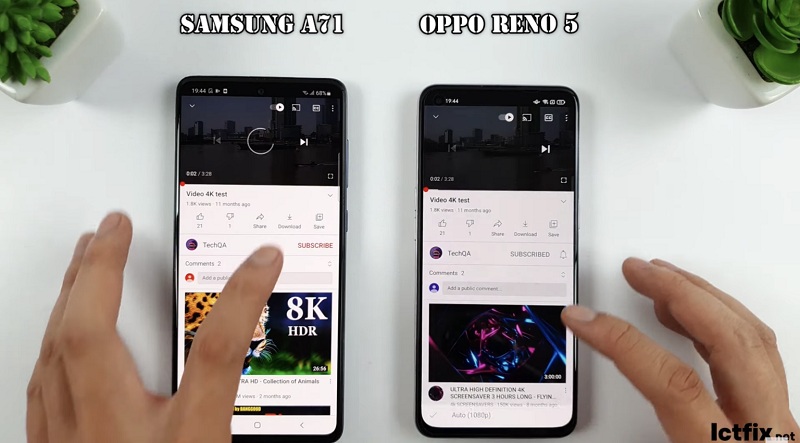 Liên minh Vuaboss OPPO Reno5 với Galaxy A71