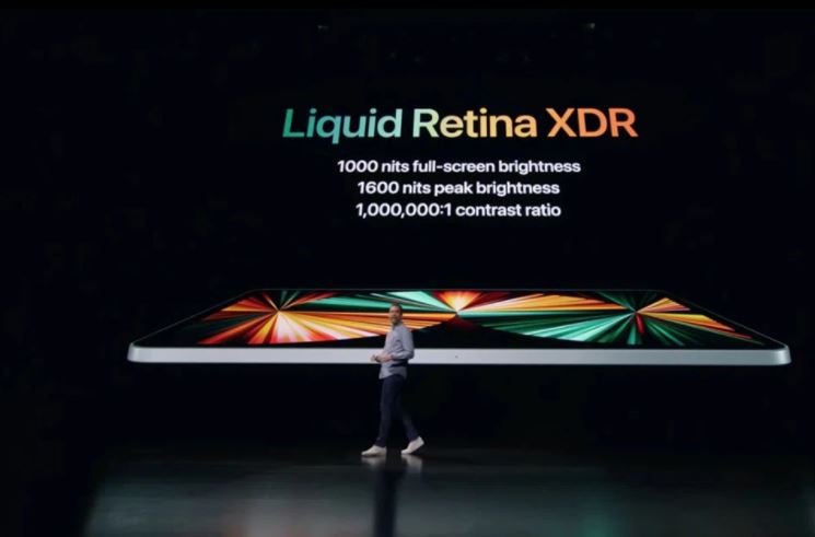 hiển thị iPad Pro 2021
