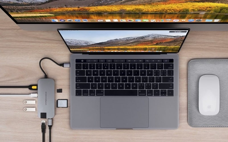 Kết nối Macbook cũ