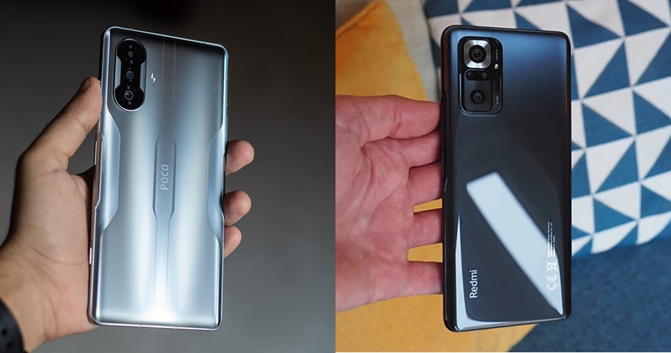 So sánh POCO X3 GT vs POCO F3 GT