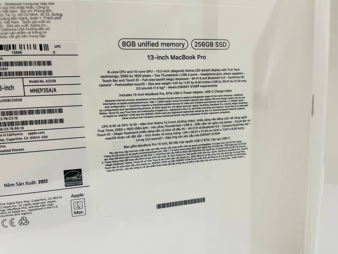 Mua MacBook Pro M2 2022