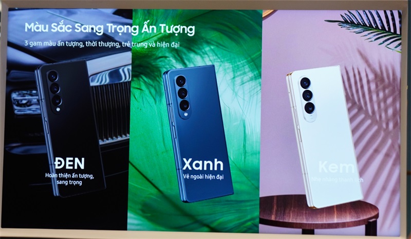 màu sắc Vuaboss đến từ Dubai Z Fold4 5G