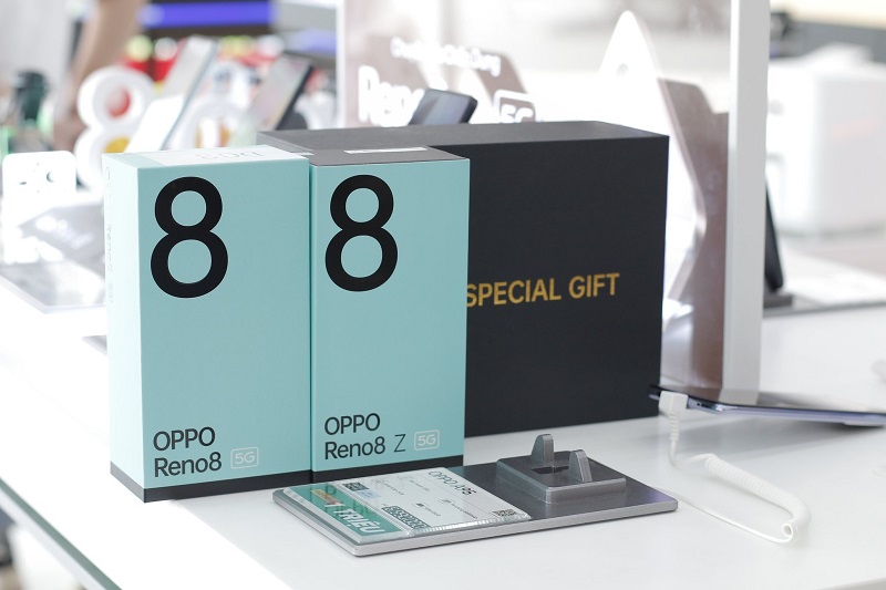 OPPO Reno8 5G sẵn hàng