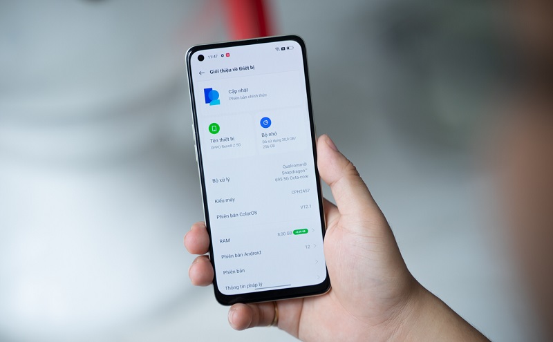 thông số OPPO Reno8 Z 5G
