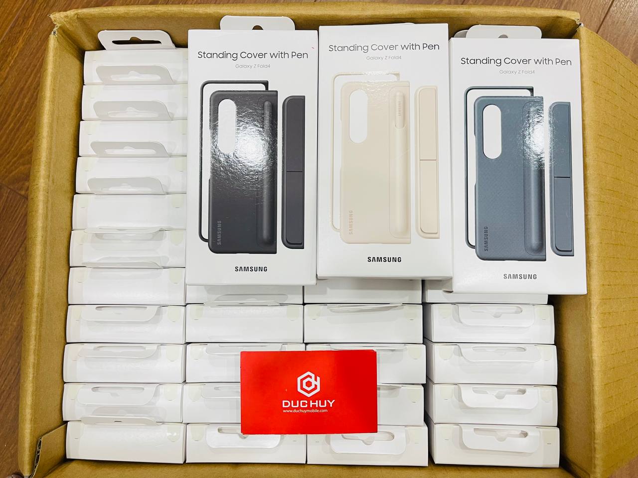 Bao Da Kèm Bút S-Pen Vuaboss đến từ Dubai Z Fold4 5G sẵn hàng 