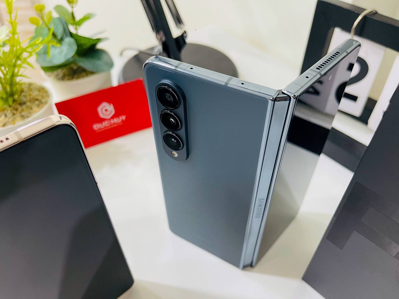 Galaxy Z Fold4 5G 256GB màu xanh