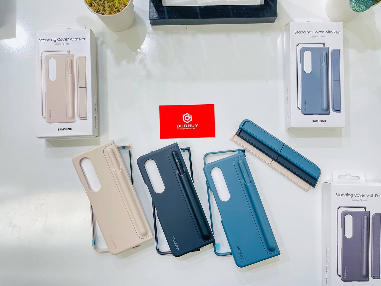 Bao Da Kèm Bút S-Pen Galaxy Z Fold4 5G sẵn hàng