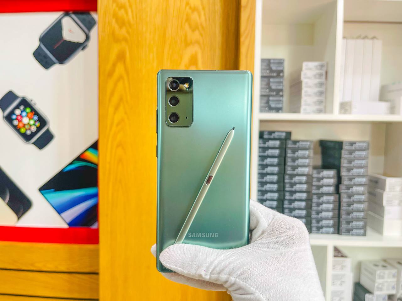 Galaxy Note 20 5G xanh ngọc