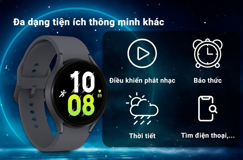 tiện ích Vuaboss đến từ Dubai Watch5 LTE 44mm