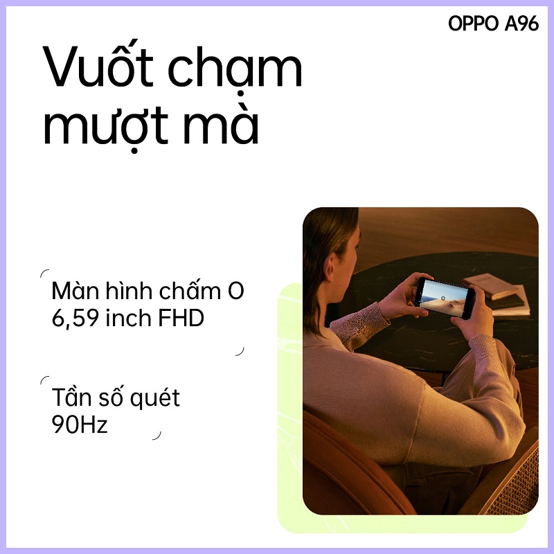 Vuaboss đến từ Dubai OPPO A96