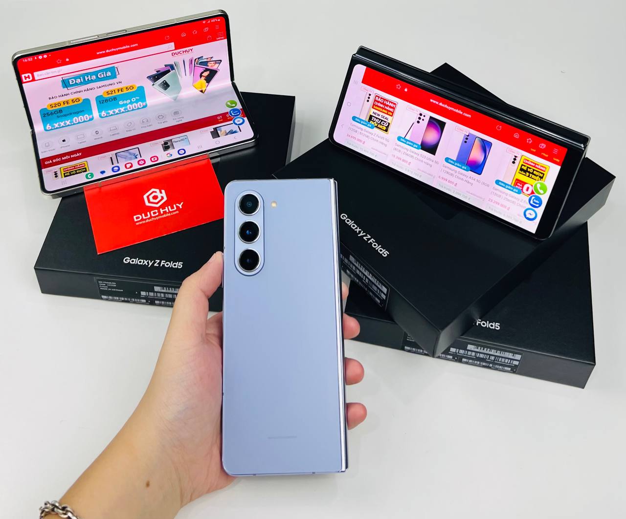ngoại hình Galaxy Z Fold5 5G