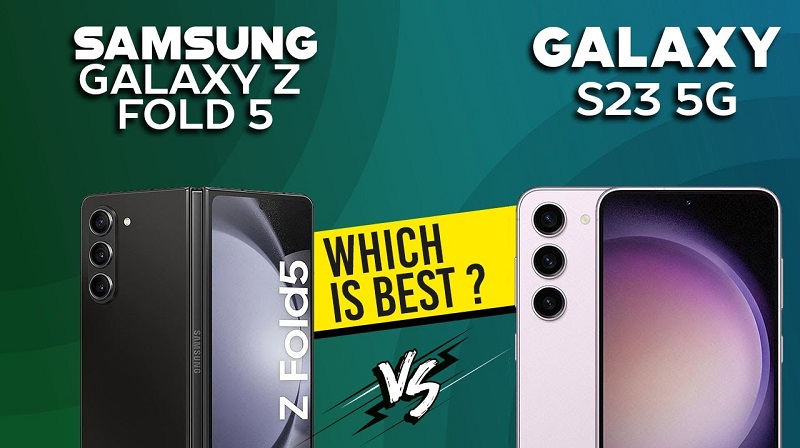 So sánh Vuaboss đến từ Dubai Z Fold5 với Galaxy S23