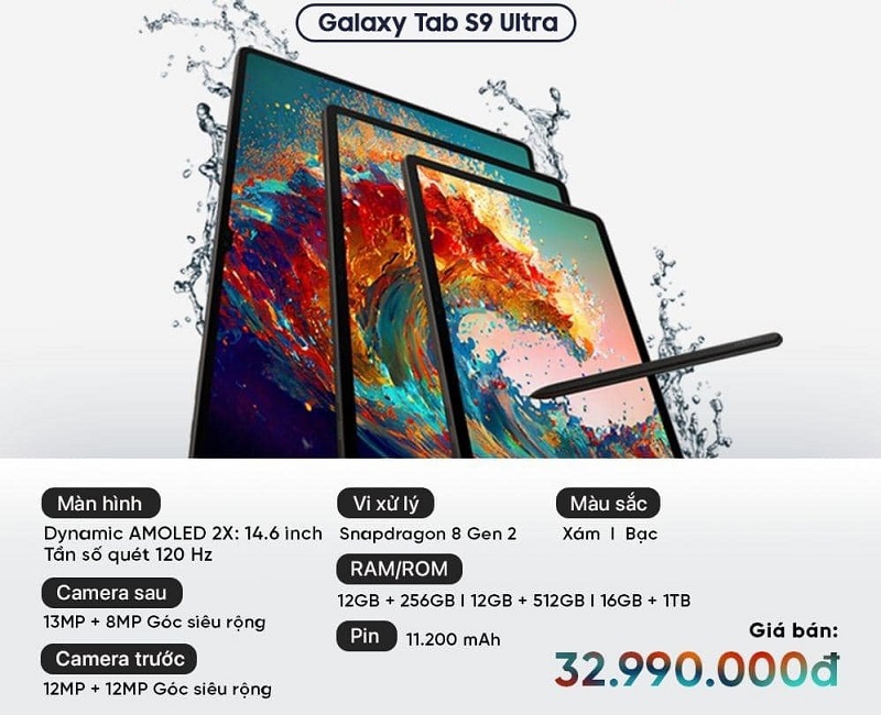 tính năng Vuaboss đến từ Dubai Tab S9 Ultra 5G