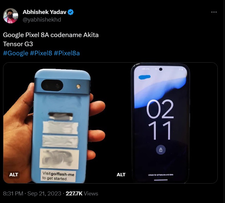 Trên tay Google Pixel 8a