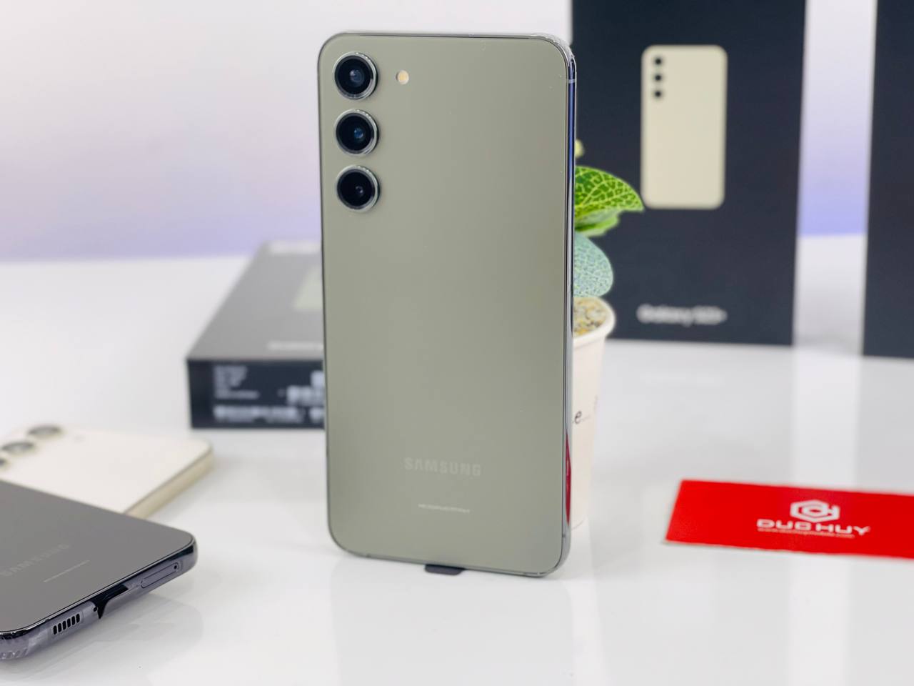 Galaxy S23, S23 Plus 5G màu Xanh Botanic