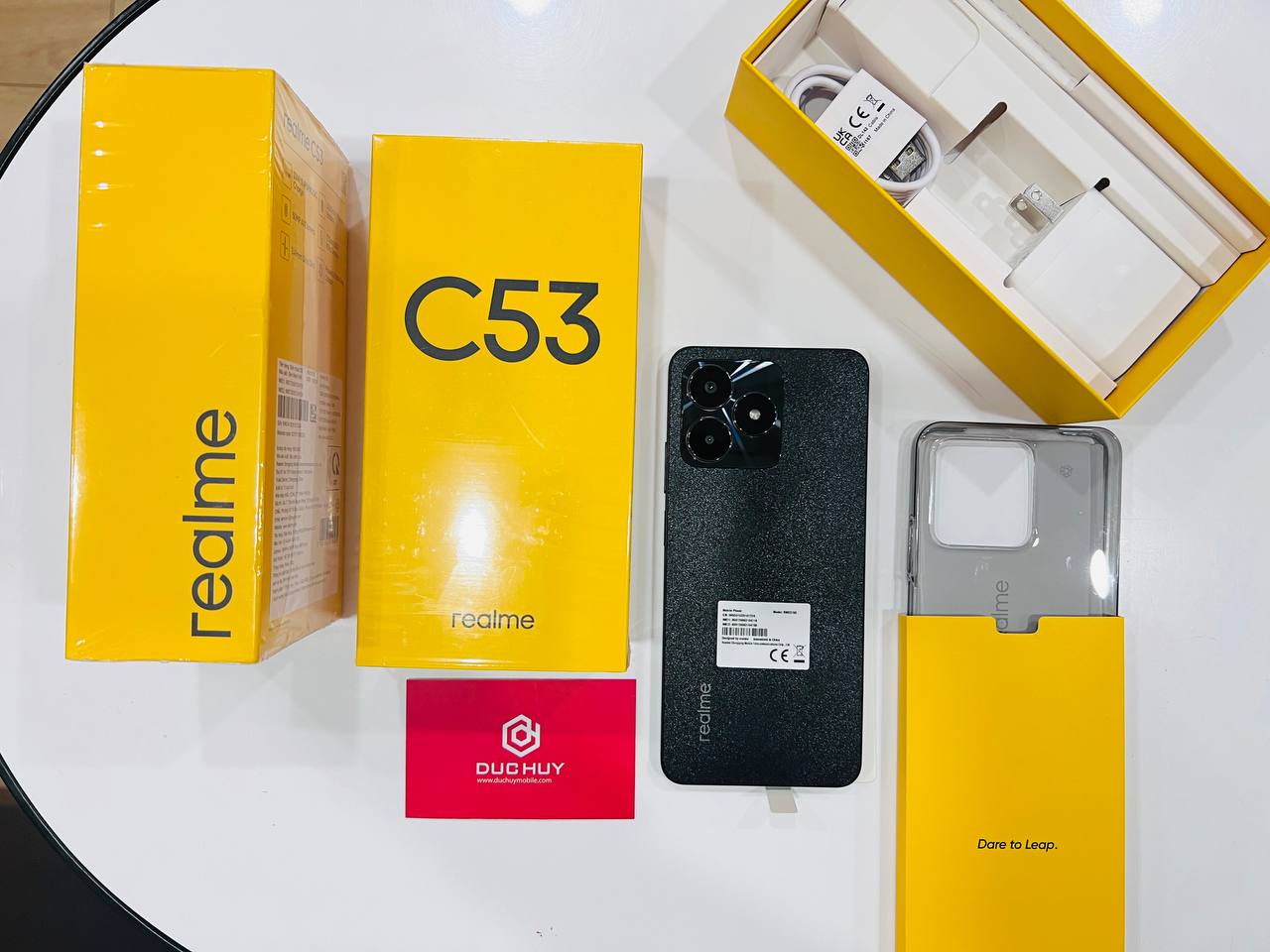 Đập hộp Realme C53 tại shop