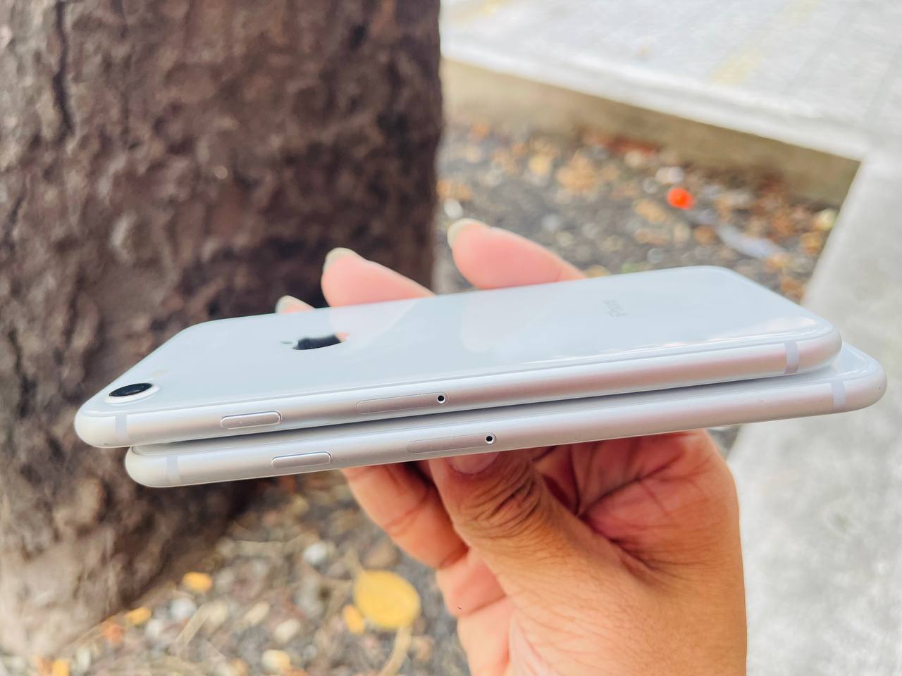 Cạnh iPhone 8 64GB cũ 