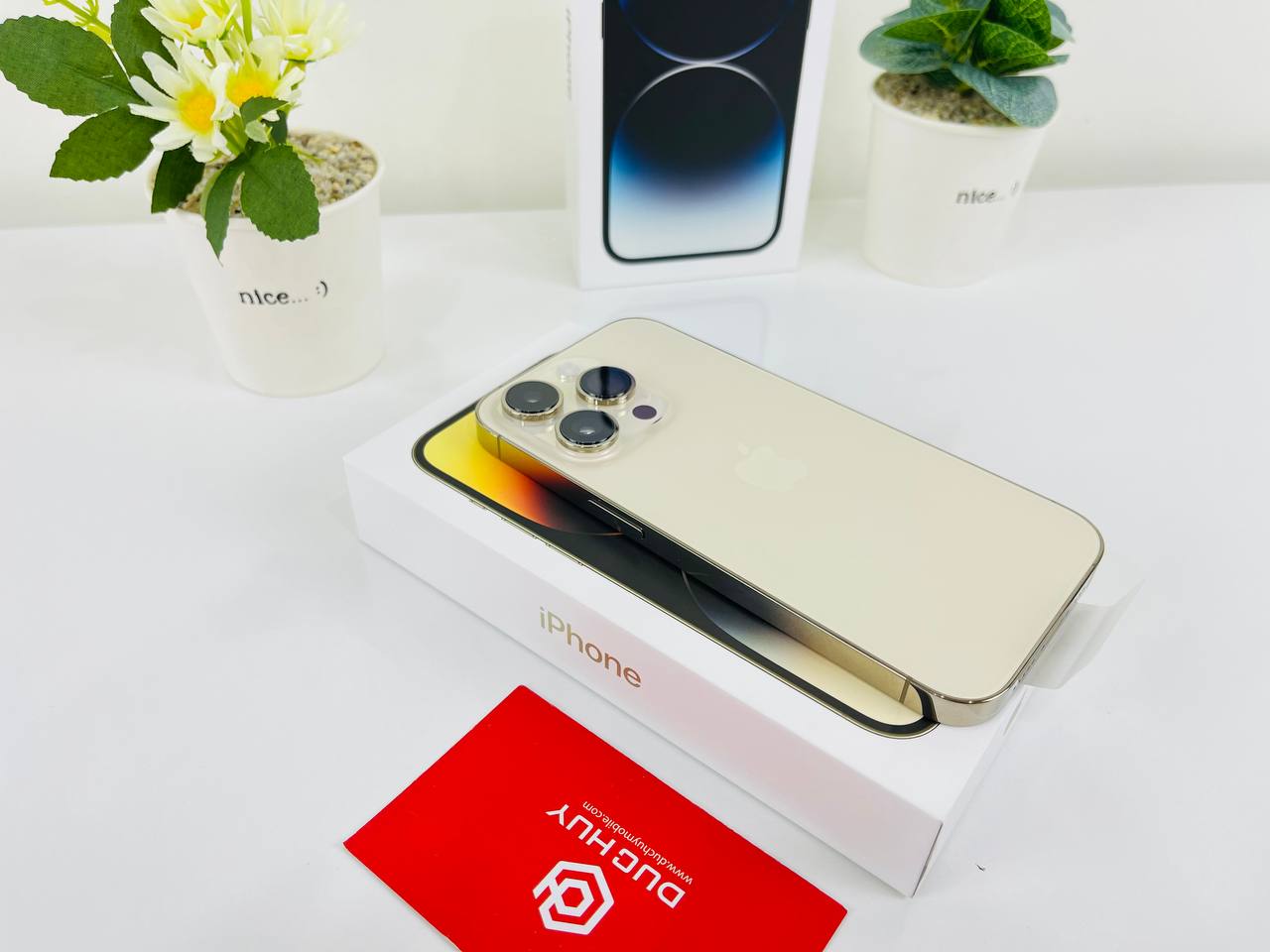 iPhone 14 Pro màu vàng 