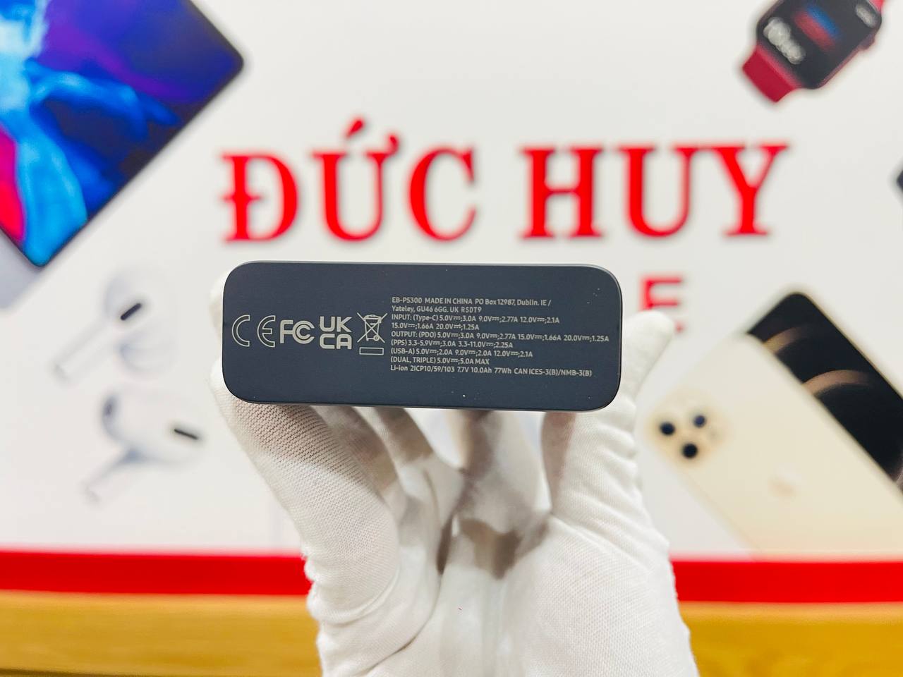 Vuaboss liên minh giải trí 1 thế giới Pin sạc dự phòng Samsung 20000mAh 25W