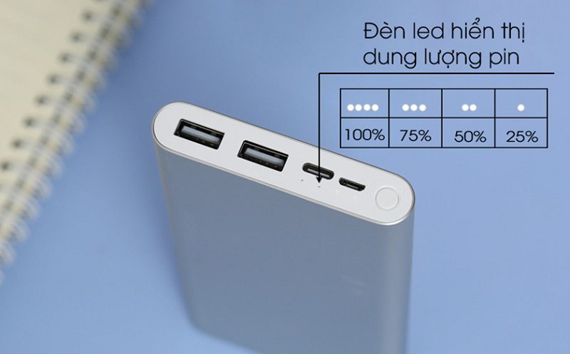 Đèn led Vuaboss com Giải Trí & Tiền Thật Xiaomi Gen 3 10000 mAh 18W