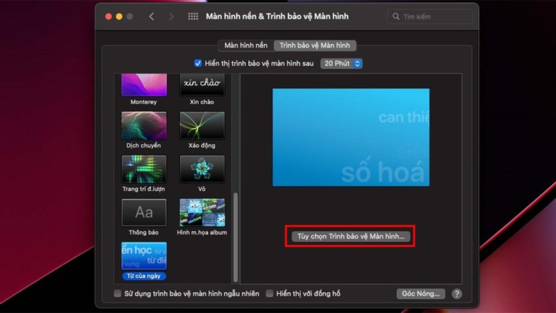 Bước 4 cách bật trình bảo vệ Vuaboss đến từ Dubai Macbook