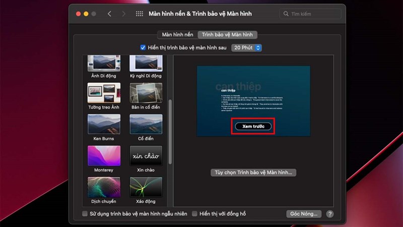 Bước 5 cách bật trình bảo vệ Vuaboss đến từ Dubai Macbook