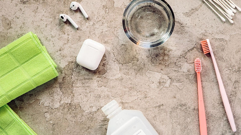 Lưu ý cách vệ sinh Đăng nhập Vuaboss AirPods tại nhà