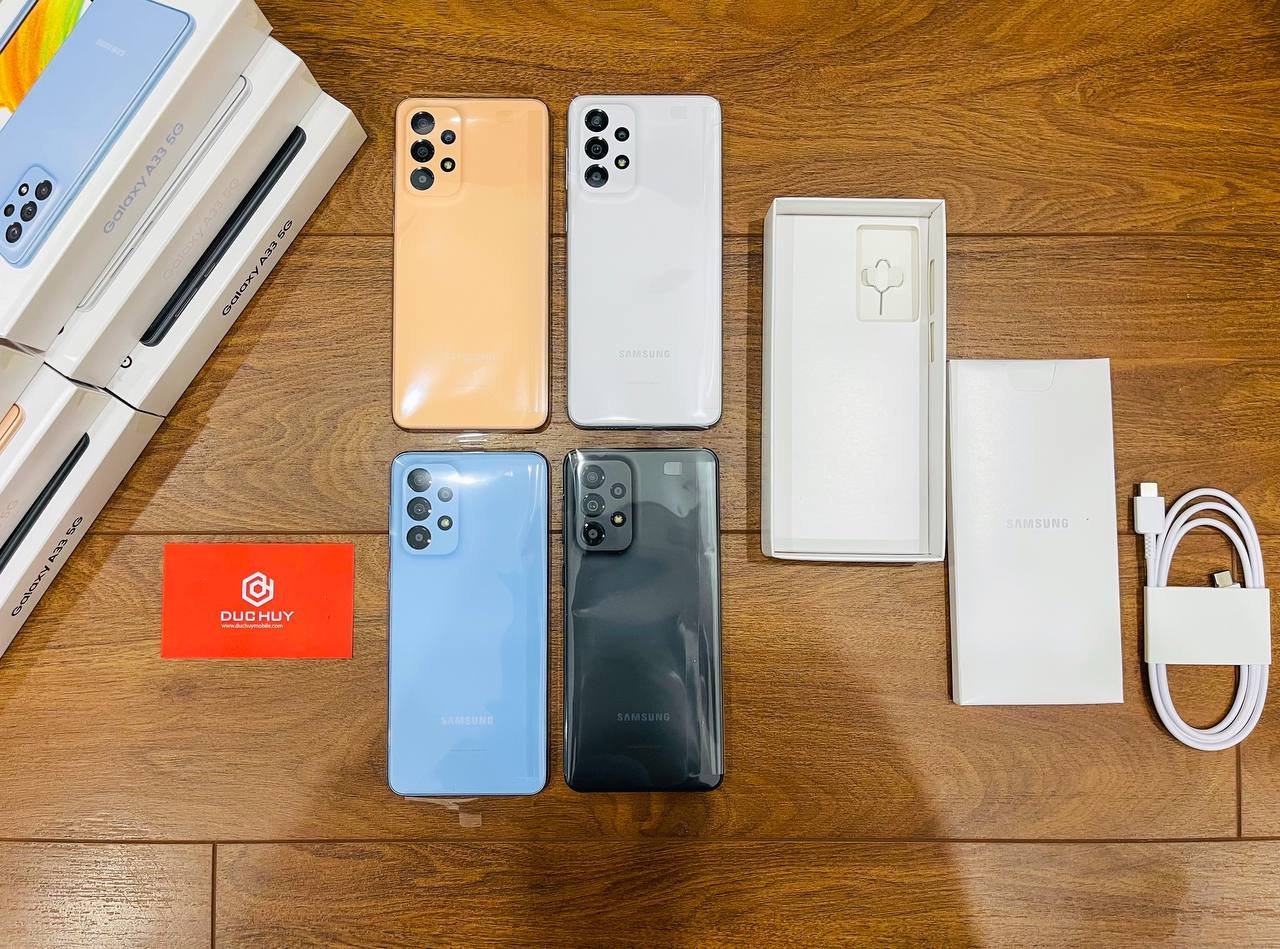 Đập hộp Galaxy A33 5G