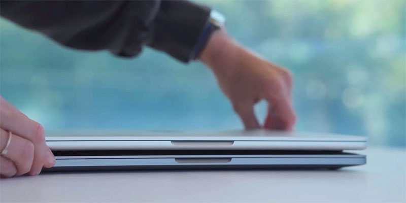 Độ dày MacBook Air M2 và MacBook Pro M2